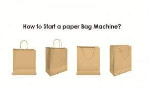paper bag making machine